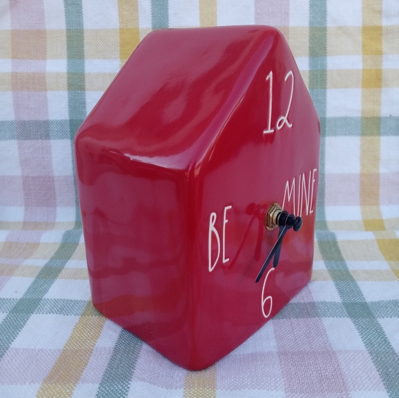 Rae Dunn "Be Mine" Clock - Picture 3 of 5